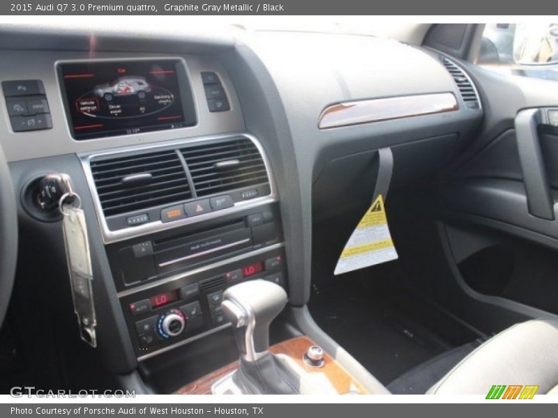 Graphite Gray Metallic / Black 2015 Audi Q7 3.0 Premium quattro