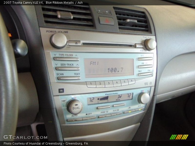 Blue Ribbon Metallic / Ash 2007 Toyota Camry XLE V6