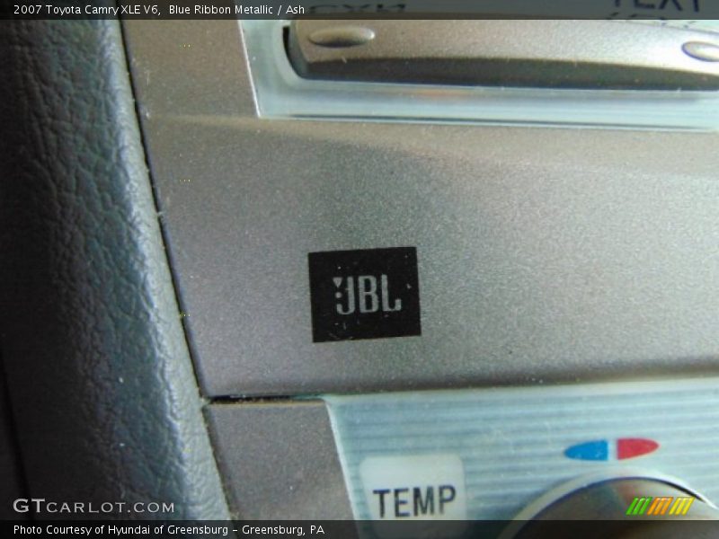 Blue Ribbon Metallic / Ash 2007 Toyota Camry XLE V6