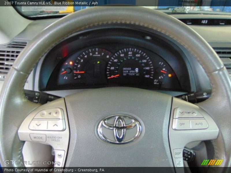 Blue Ribbon Metallic / Ash 2007 Toyota Camry XLE V6