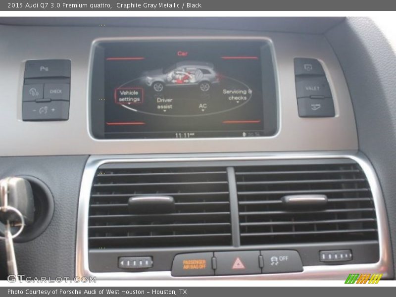 Graphite Gray Metallic / Black 2015 Audi Q7 3.0 Premium quattro