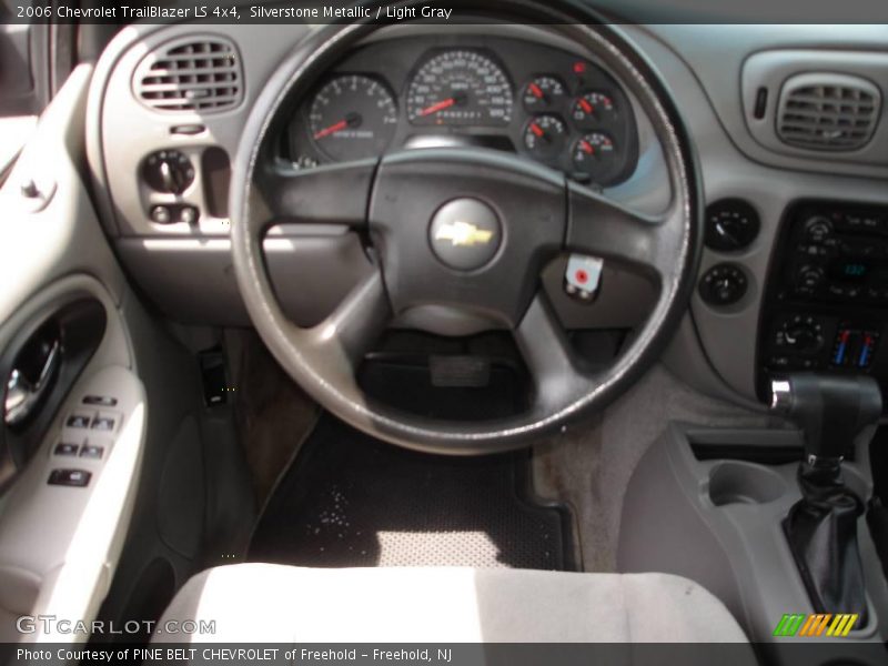 Silverstone Metallic / Light Gray 2006 Chevrolet TrailBlazer LS 4x4