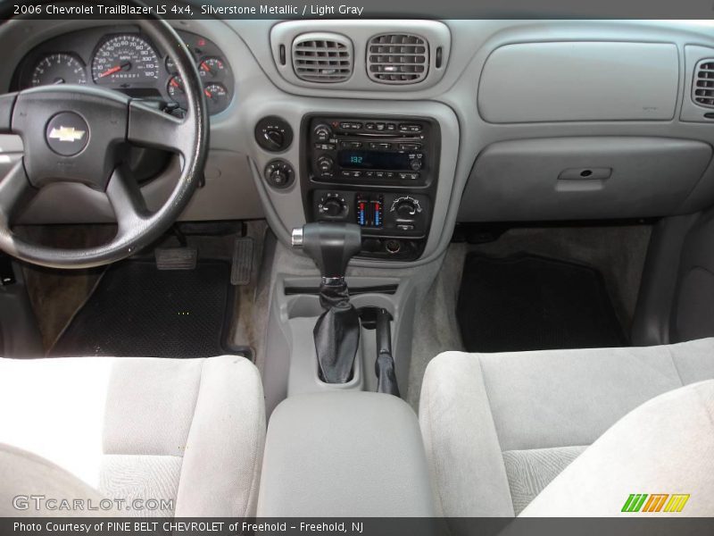 Silverstone Metallic / Light Gray 2006 Chevrolet TrailBlazer LS 4x4