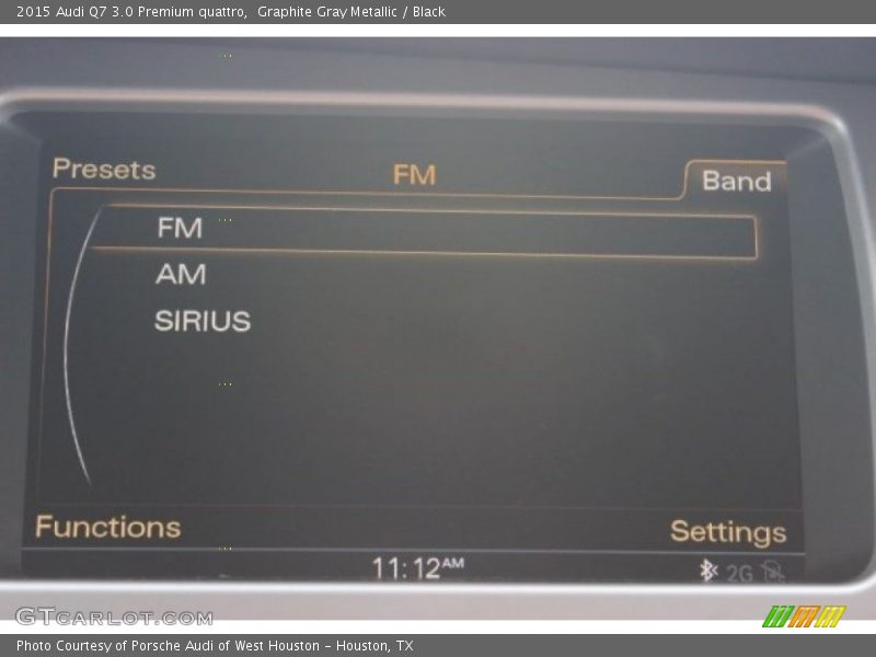 Graphite Gray Metallic / Black 2015 Audi Q7 3.0 Premium quattro