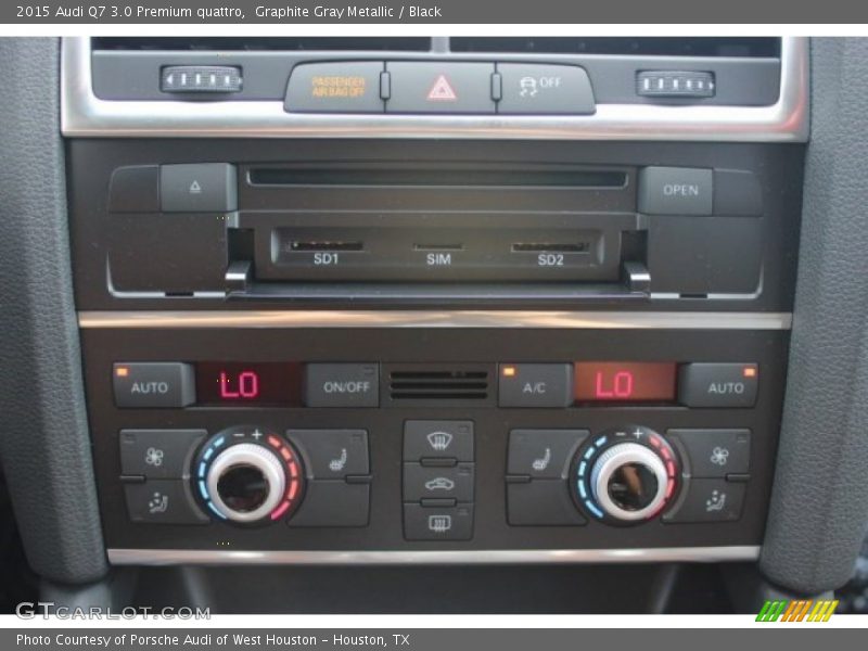 Graphite Gray Metallic / Black 2015 Audi Q7 3.0 Premium quattro