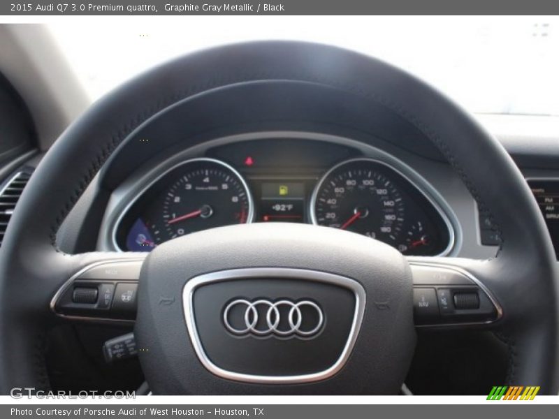Graphite Gray Metallic / Black 2015 Audi Q7 3.0 Premium quattro