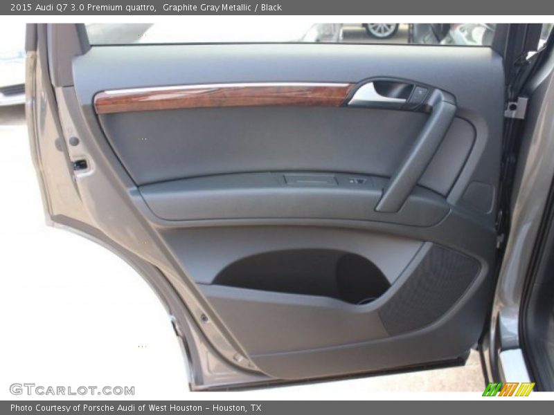Graphite Gray Metallic / Black 2015 Audi Q7 3.0 Premium quattro