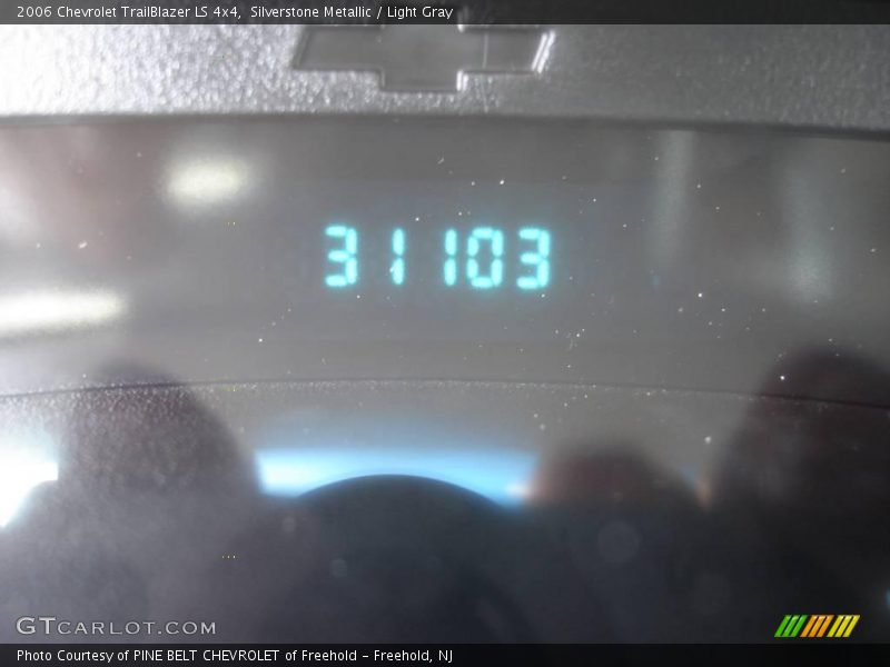 Silverstone Metallic / Light Gray 2006 Chevrolet TrailBlazer LS 4x4