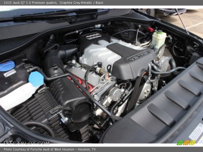 Graphite Gray Metallic / Black 2015 Audi Q7 3.0 Premium quattro