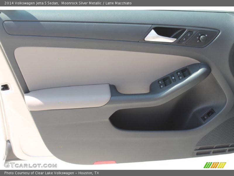 Moonrock Silver Metallic / Latte Macchiato 2014 Volkswagen Jetta S Sedan