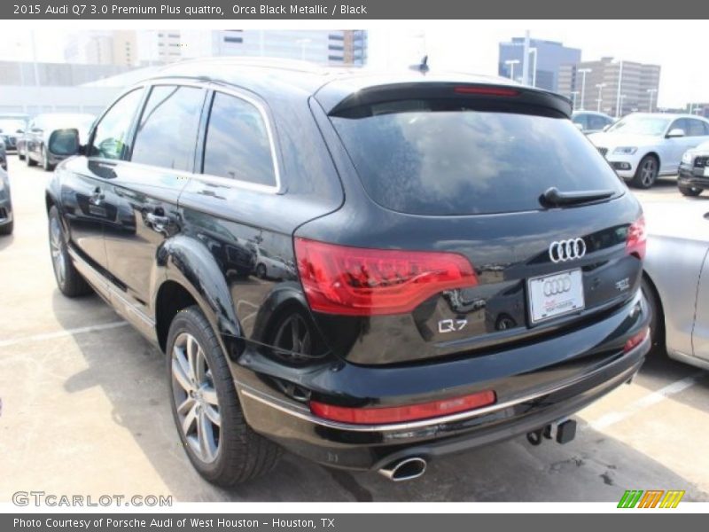 Orca Black Metallic / Black 2015 Audi Q7 3.0 Premium Plus quattro