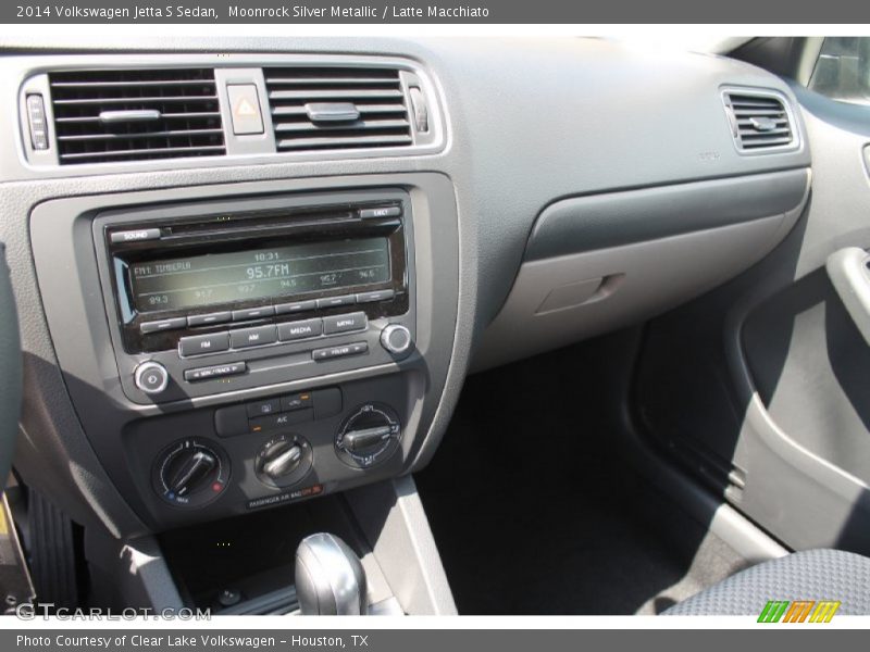Moonrock Silver Metallic / Latte Macchiato 2014 Volkswagen Jetta S Sedan