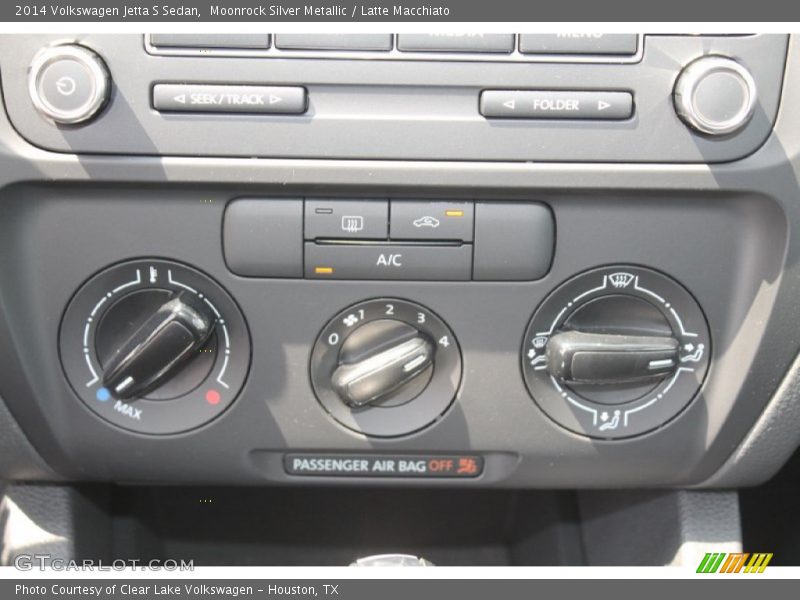 Moonrock Silver Metallic / Latte Macchiato 2014 Volkswagen Jetta S Sedan