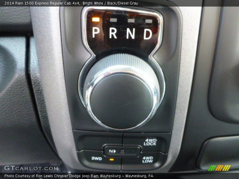 Bright White / Black/Diesel Gray 2014 Ram 1500 Express Regular Cab 4x4