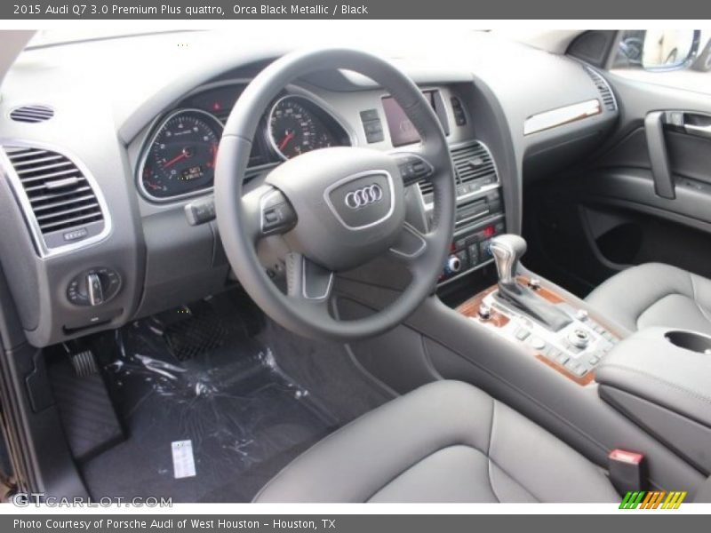  2015 Q7 3.0 Premium Plus quattro Black Interior