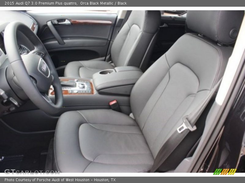 Orca Black Metallic / Black 2015 Audi Q7 3.0 Premium Plus quattro
