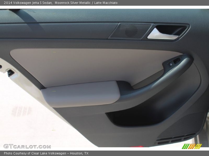 Moonrock Silver Metallic / Latte Macchiato 2014 Volkswagen Jetta S Sedan