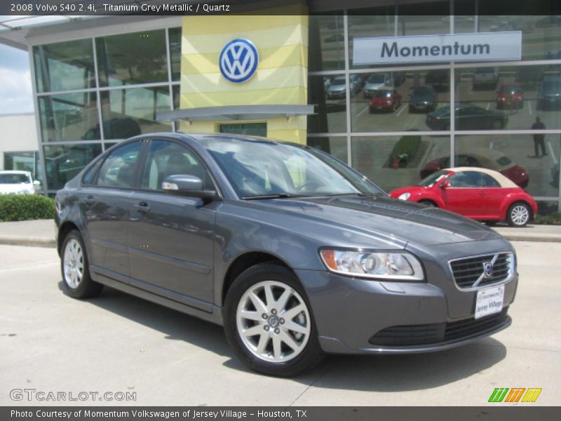 Titanium Grey Metallic / Quartz 2008 Volvo S40 2.4i