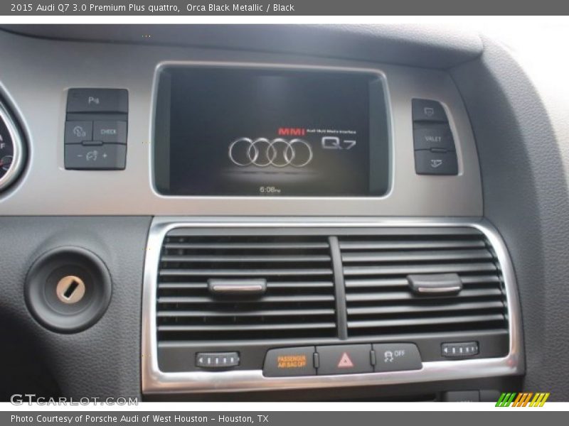 Orca Black Metallic / Black 2015 Audi Q7 3.0 Premium Plus quattro