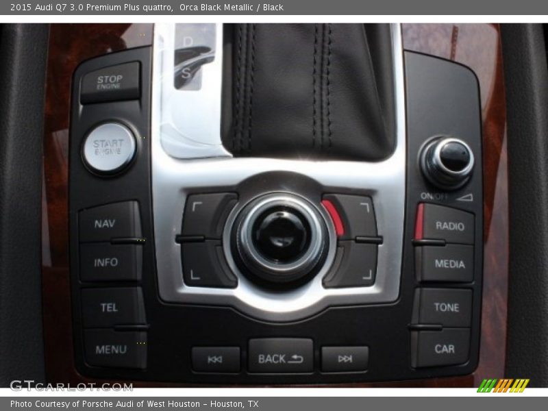 Controls of 2015 Q7 3.0 Premium Plus quattro