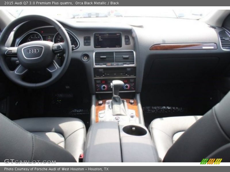 Orca Black Metallic / Black 2015 Audi Q7 3.0 Premium Plus quattro