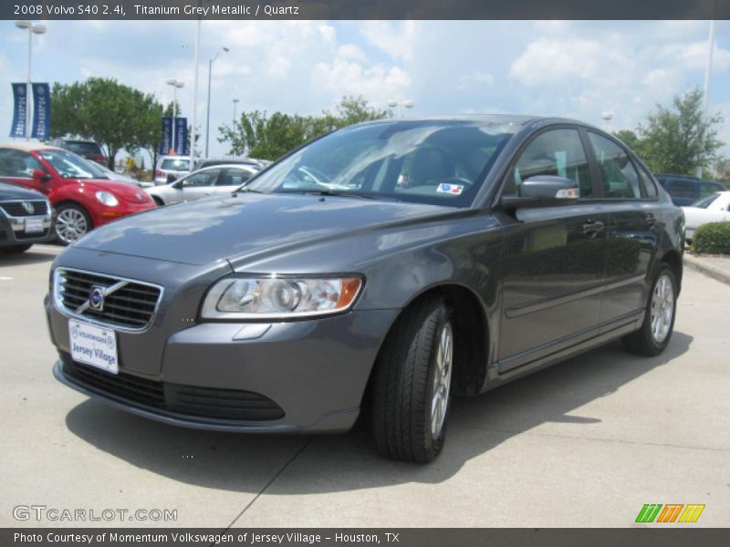 Titanium Grey Metallic / Quartz 2008 Volvo S40 2.4i