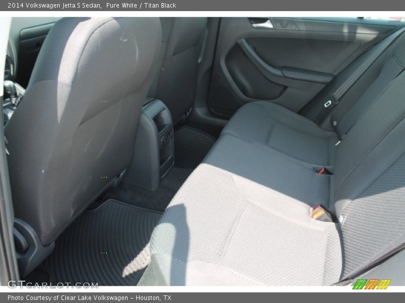 Pure White / Titan Black 2014 Volkswagen Jetta S Sedan
