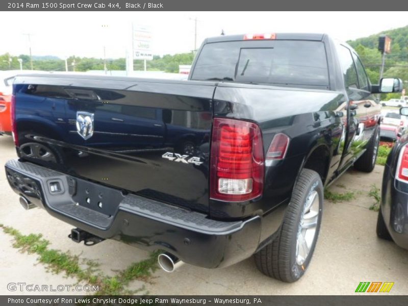 Black / Black 2014 Ram 1500 Sport Crew Cab 4x4