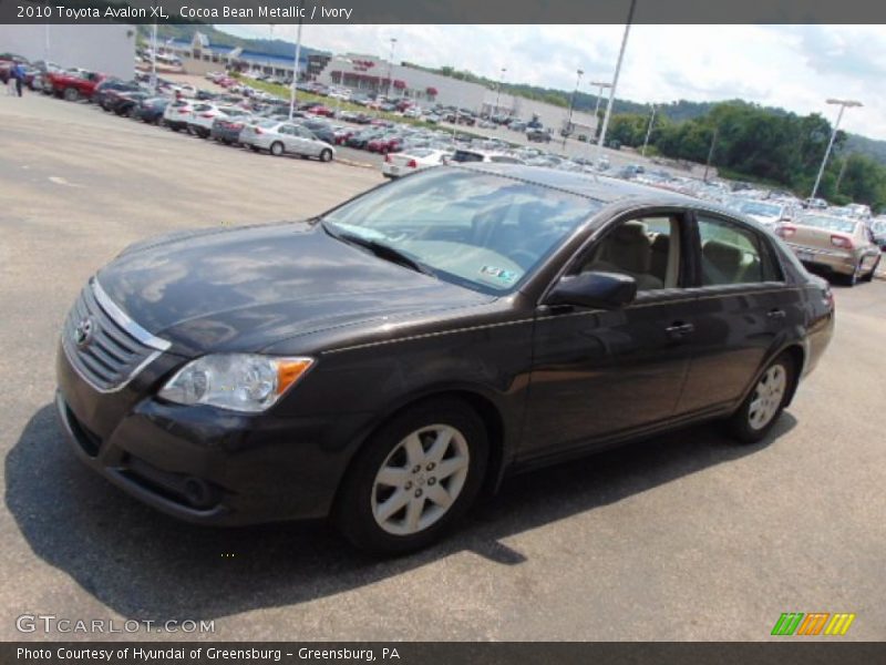Cocoa Bean Metallic / Ivory 2010 Toyota Avalon XL