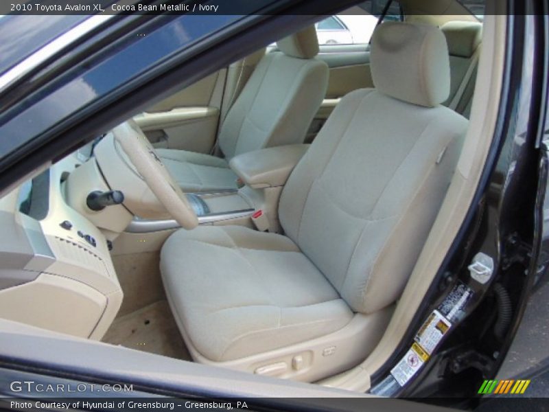 Cocoa Bean Metallic / Ivory 2010 Toyota Avalon XL