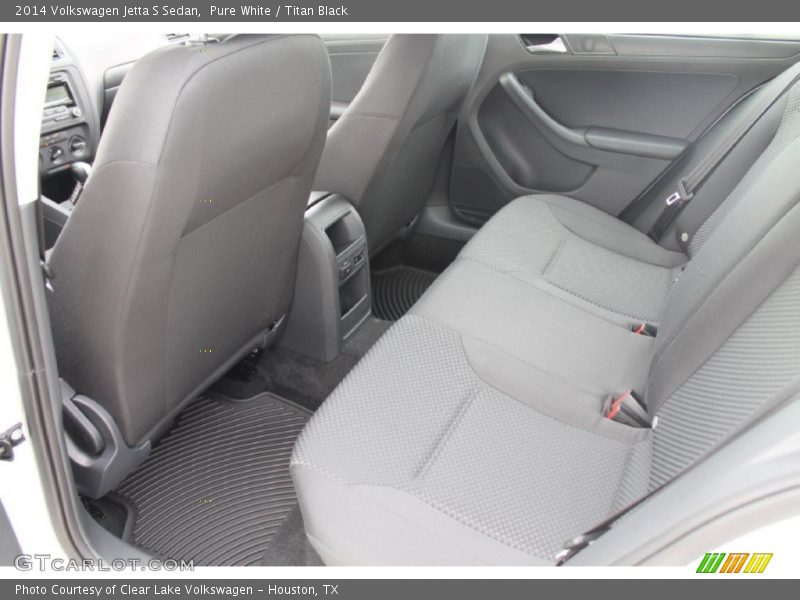 Pure White / Titan Black 2014 Volkswagen Jetta S Sedan