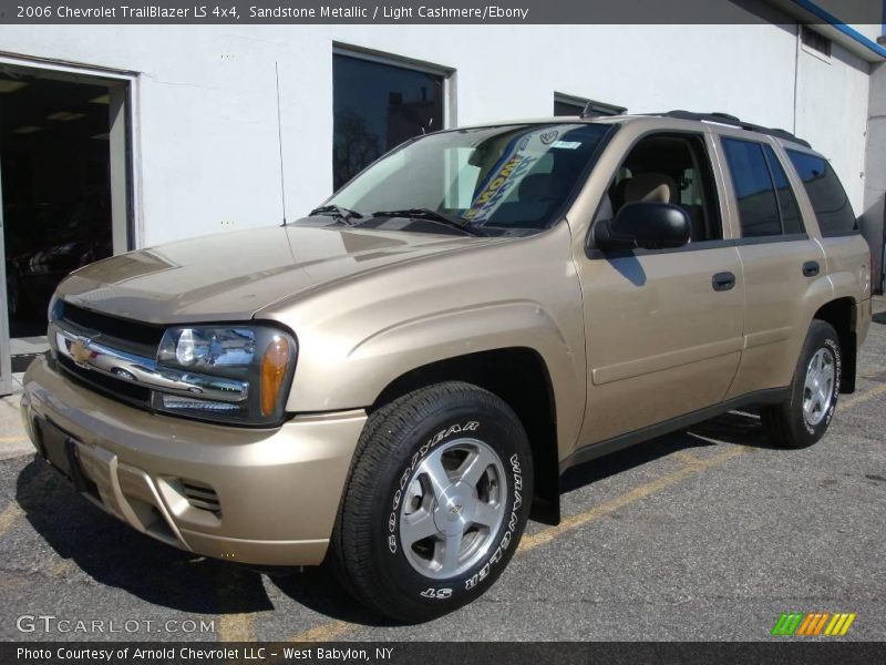 Sandstone Metallic / Light Cashmere/Ebony 2006 Chevrolet TrailBlazer LS 4x4