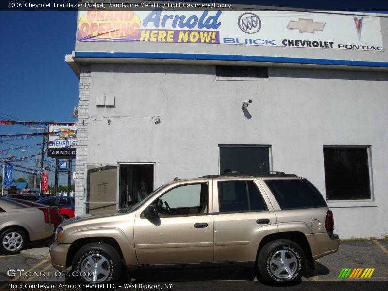 Sandstone Metallic / Light Cashmere/Ebony 2006 Chevrolet TrailBlazer LS 4x4