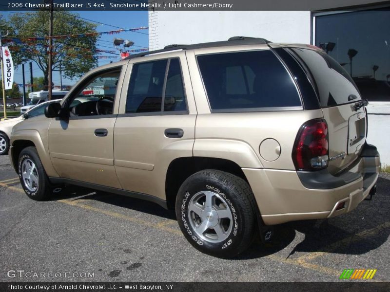Sandstone Metallic / Light Cashmere/Ebony 2006 Chevrolet TrailBlazer LS 4x4