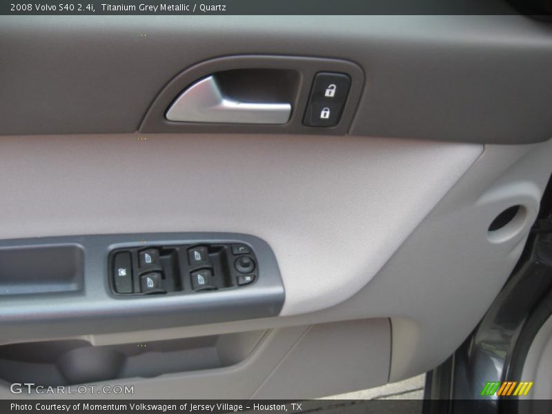 Titanium Grey Metallic / Quartz 2008 Volvo S40 2.4i