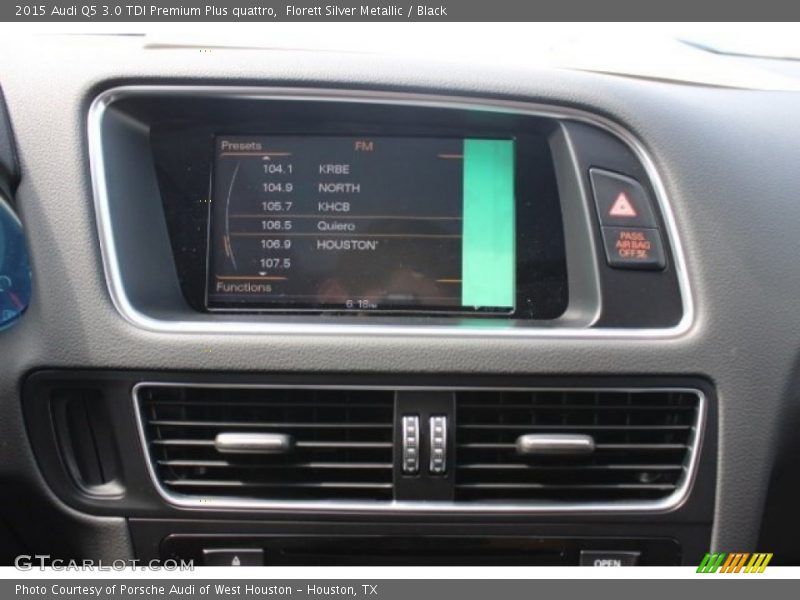 Florett Silver Metallic / Black 2015 Audi Q5 3.0 TDI Premium Plus quattro