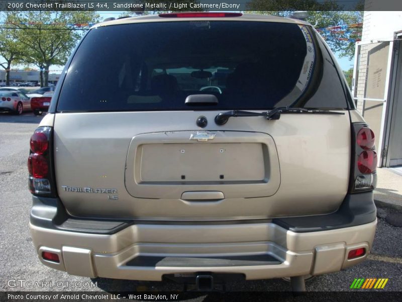 Sandstone Metallic / Light Cashmere/Ebony 2006 Chevrolet TrailBlazer LS 4x4