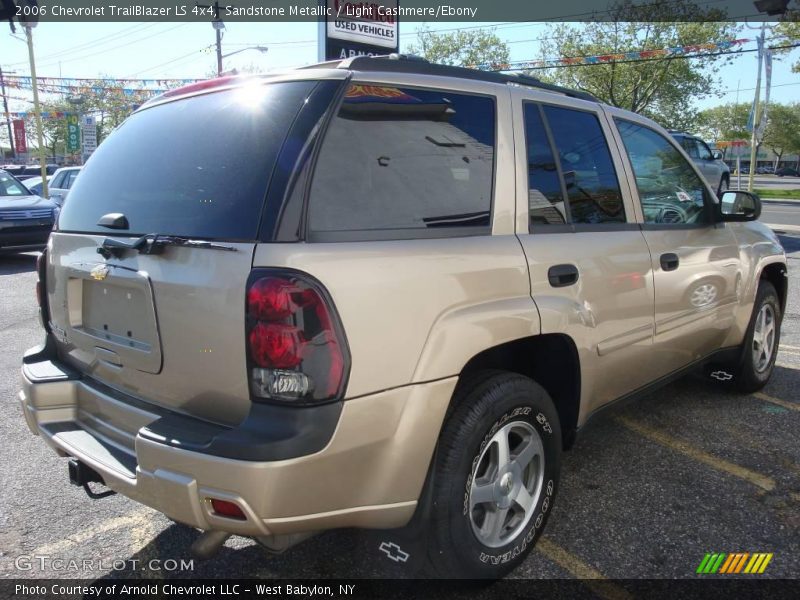 Sandstone Metallic / Light Cashmere/Ebony 2006 Chevrolet TrailBlazer LS 4x4