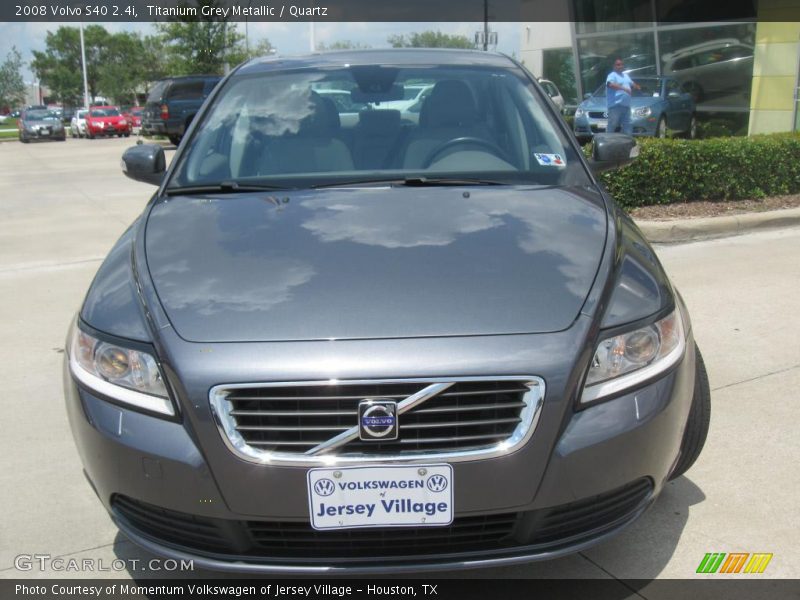 Titanium Grey Metallic / Quartz 2008 Volvo S40 2.4i