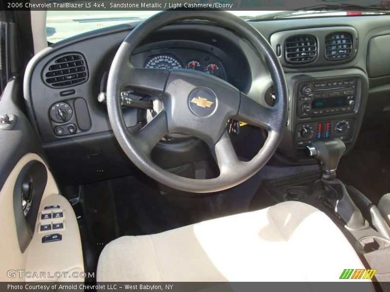 Sandstone Metallic / Light Cashmere/Ebony 2006 Chevrolet TrailBlazer LS 4x4