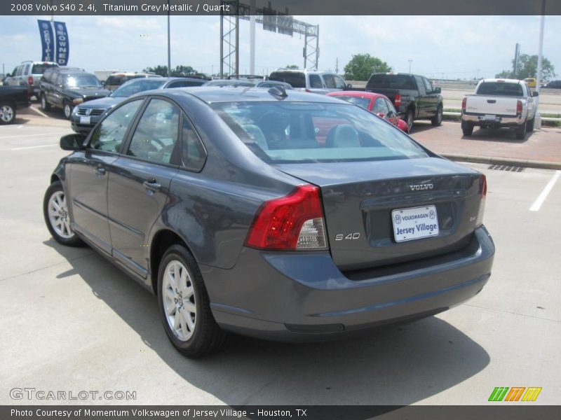 Titanium Grey Metallic / Quartz 2008 Volvo S40 2.4i