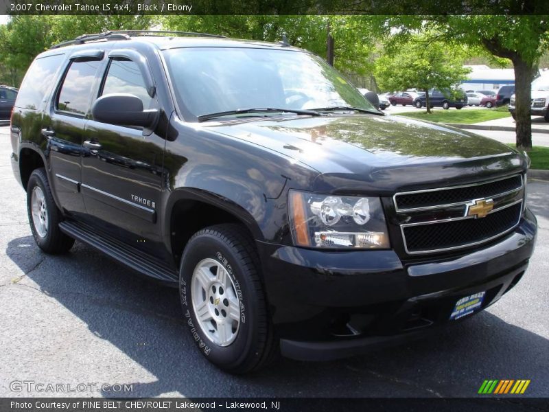 Black / Ebony 2007 Chevrolet Tahoe LS 4x4