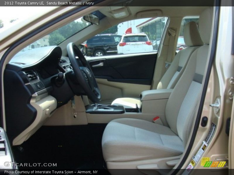 Sandy Beach Metallic / Ivory 2012 Toyota Camry LE