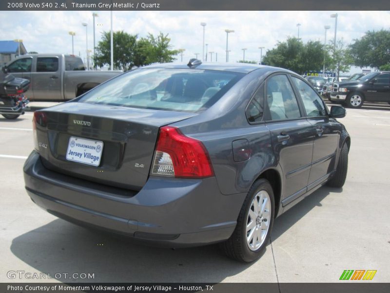 Titanium Grey Metallic / Quartz 2008 Volvo S40 2.4i