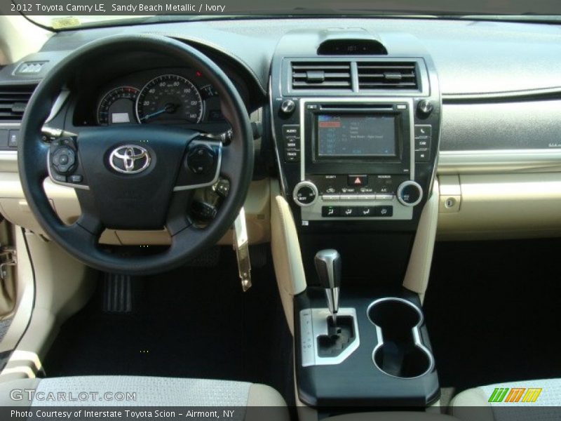 Sandy Beach Metallic / Ivory 2012 Toyota Camry LE