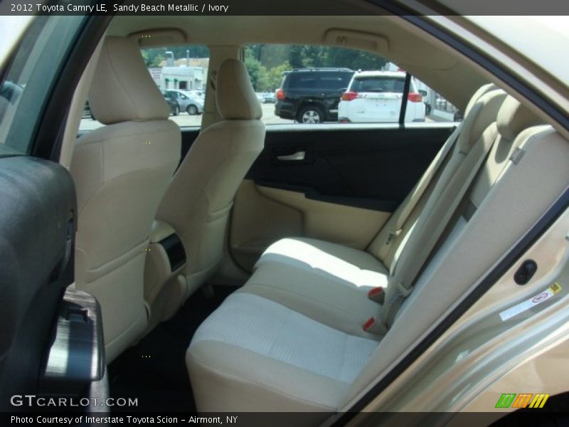 Sandy Beach Metallic / Ivory 2012 Toyota Camry LE