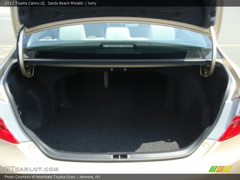 Sandy Beach Metallic / Ivory 2012 Toyota Camry LE