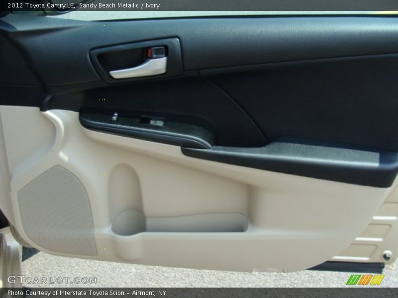 Sandy Beach Metallic / Ivory 2012 Toyota Camry LE