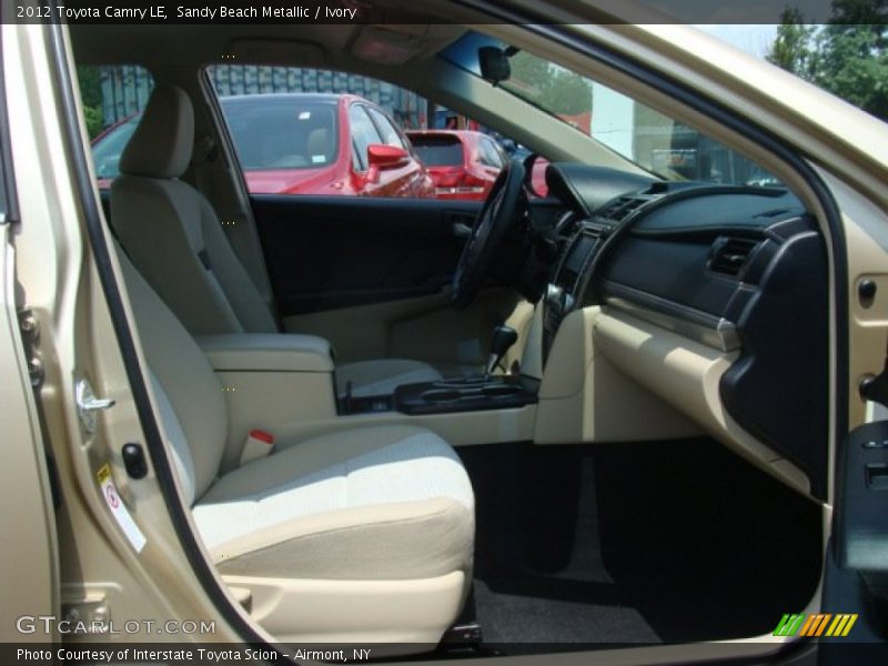 Sandy Beach Metallic / Ivory 2012 Toyota Camry LE