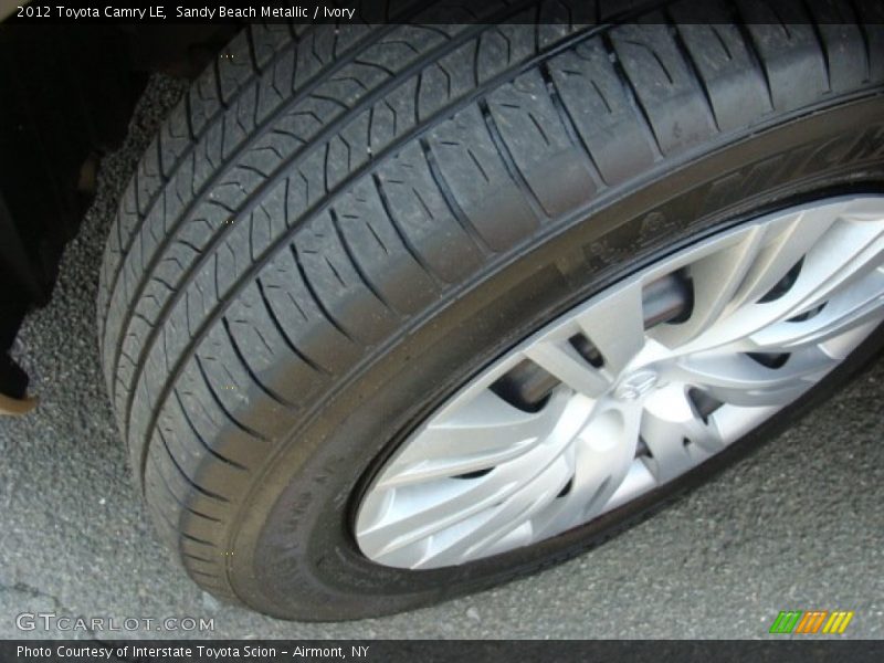 Sandy Beach Metallic / Ivory 2012 Toyota Camry LE